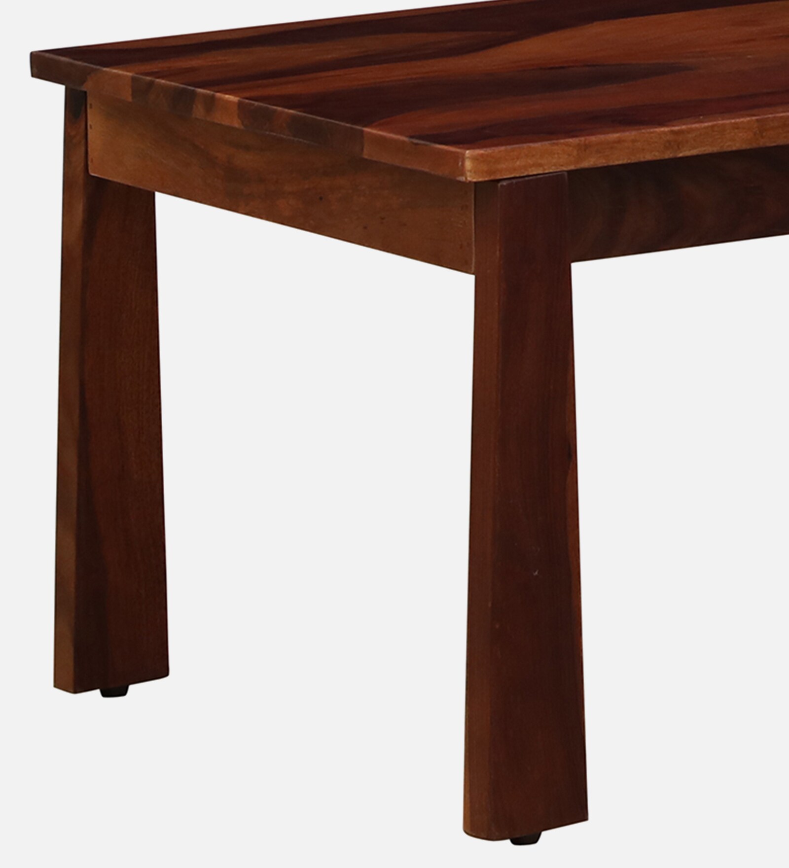 Orvane Solid Wood Coffee Table with Honey Oak Finish - Image 5