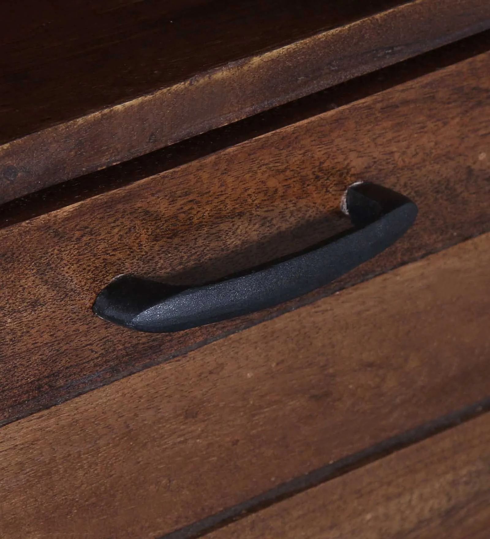 Virello Sheesham Shoe Cabinet in Provincial Teak Finish - Image 7