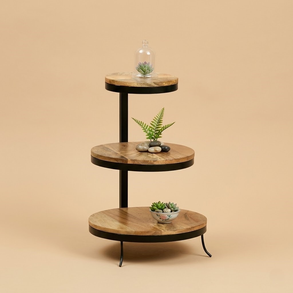 Zerith Tiered Side Table