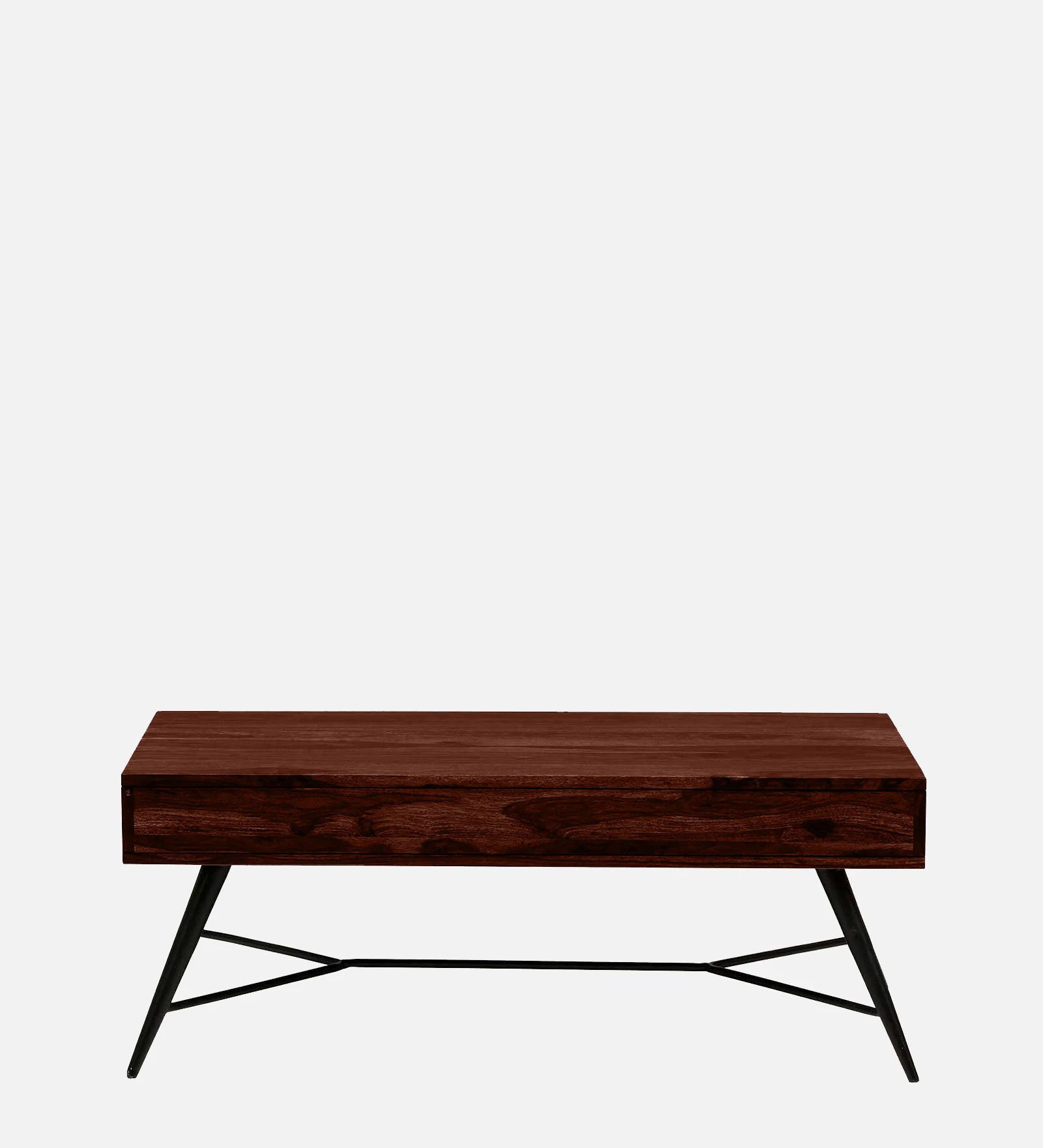 Velmor Storage Coffee Table in Honey Oak Finish - Image 4