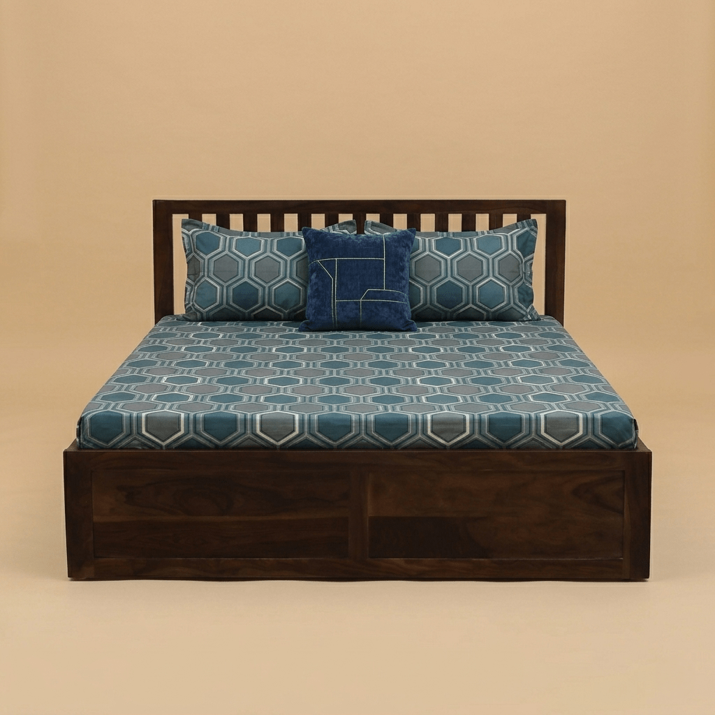 Velmora Slat Hydraulic Storage Bed