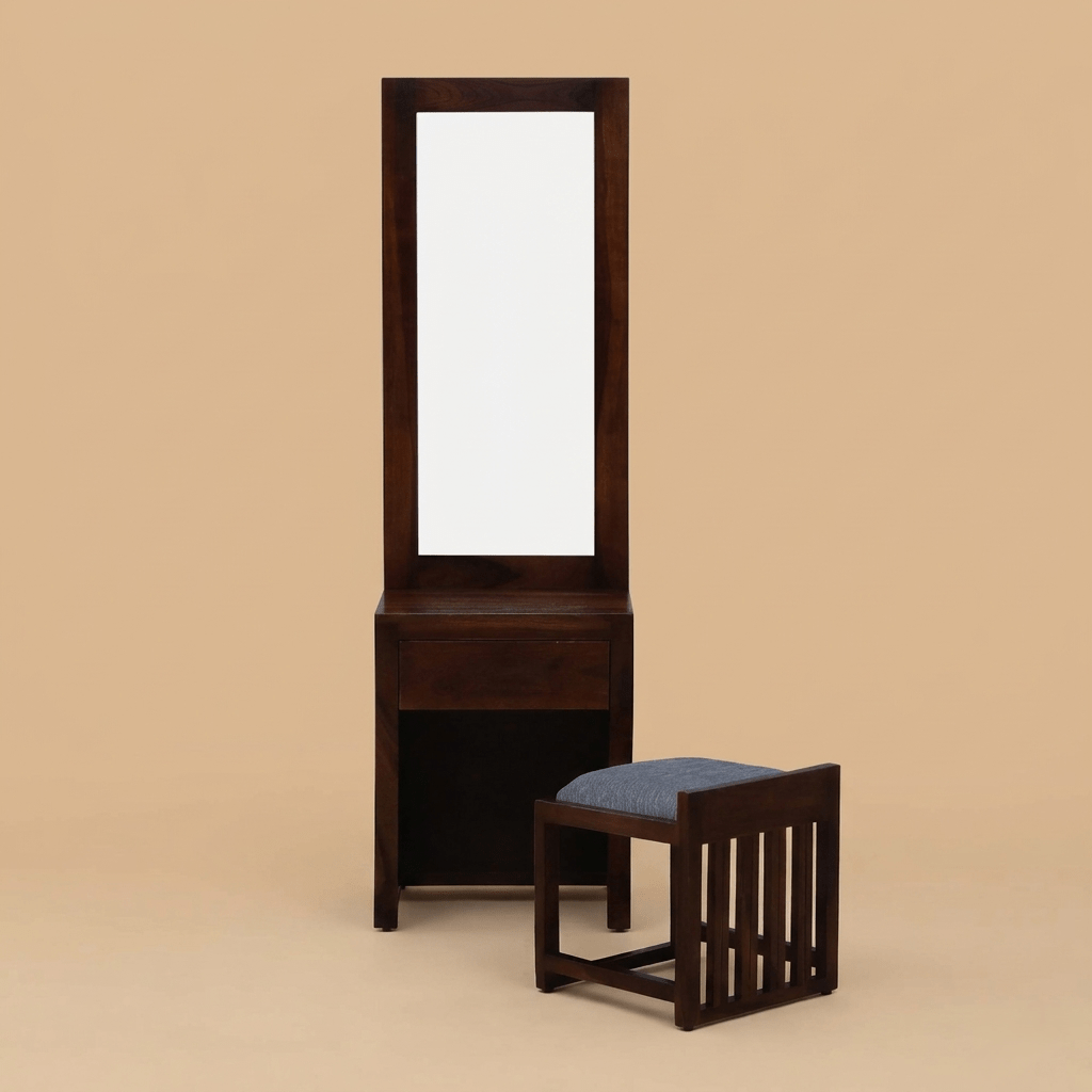 Alviero Dressing Table in Provincial Teak