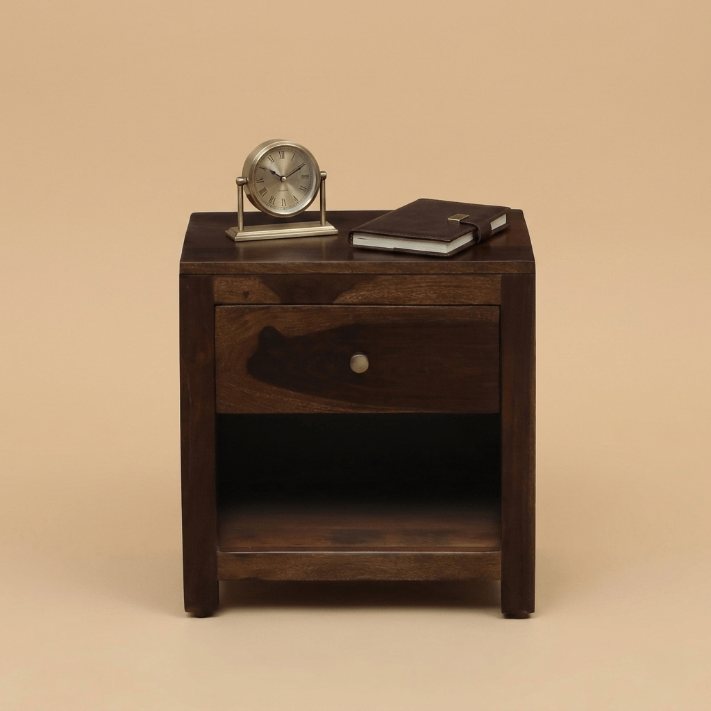 Orvico Sheesham Bedside Table