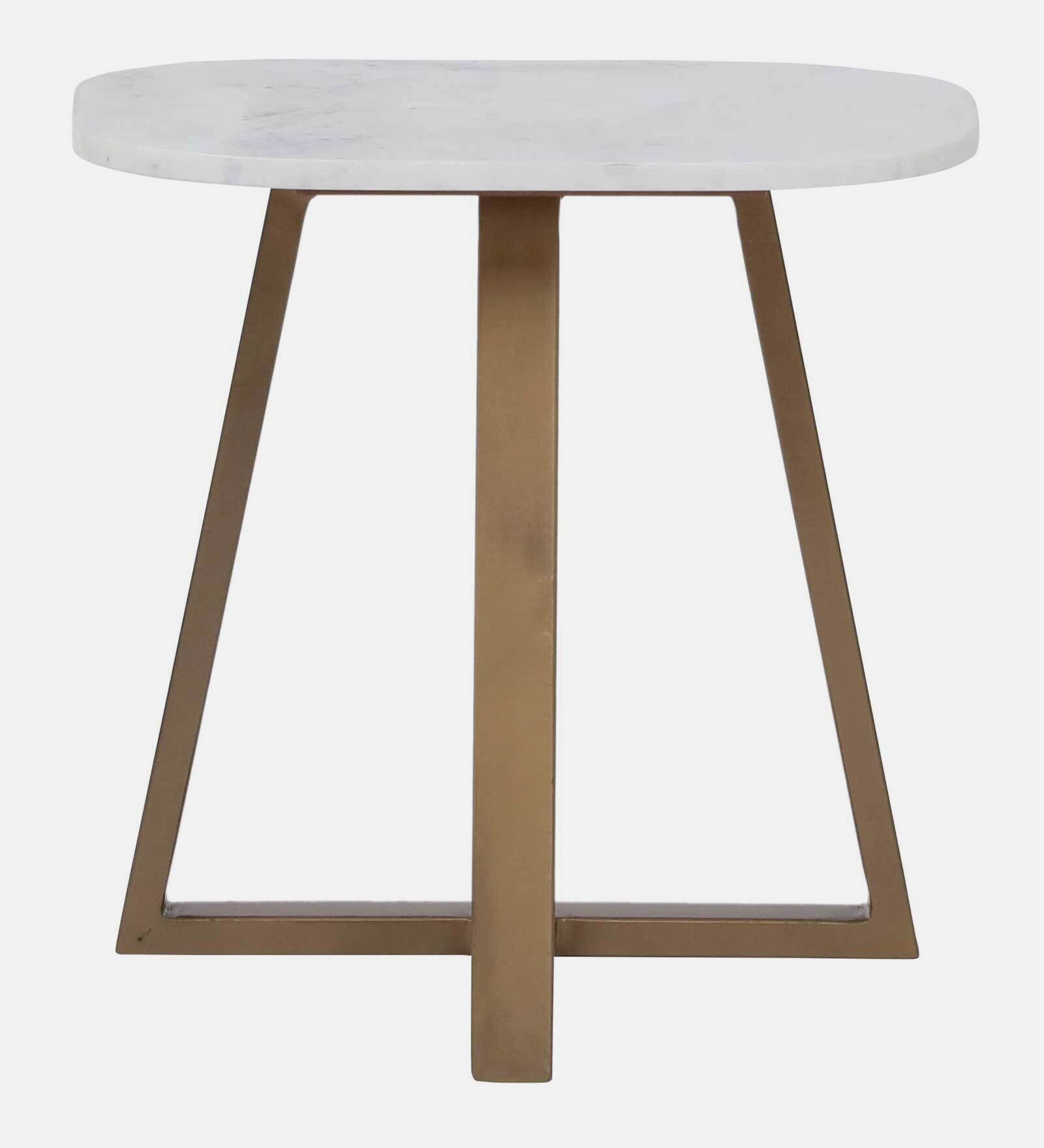 Calviro Marble Side Table - Image 3