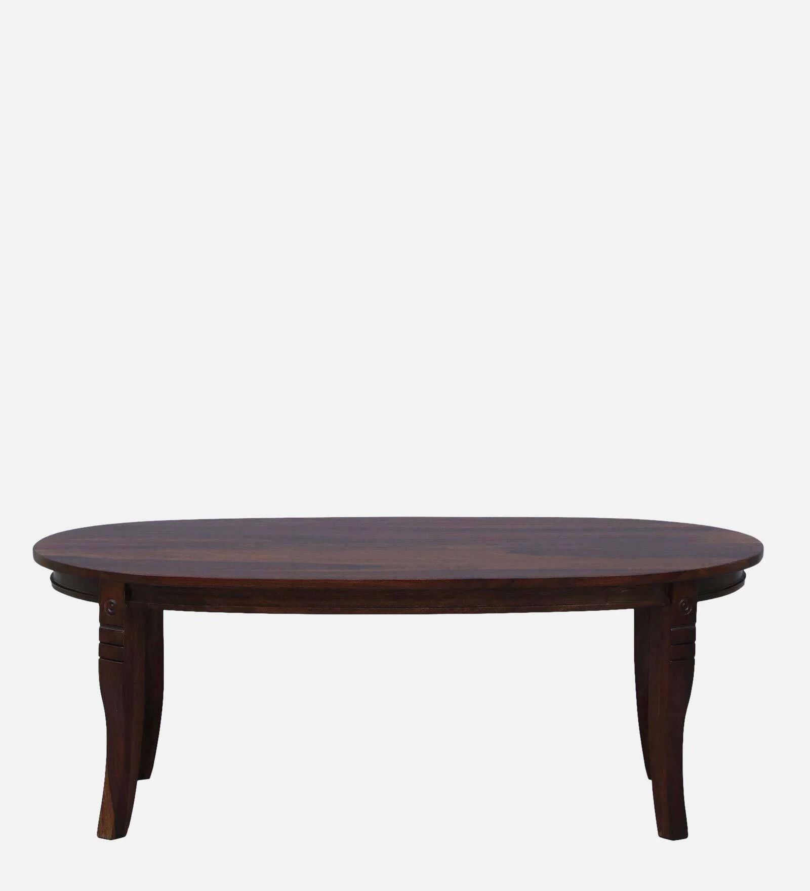 Elvara Oval Coffee Table in Provincial Teak Finish - Image 6