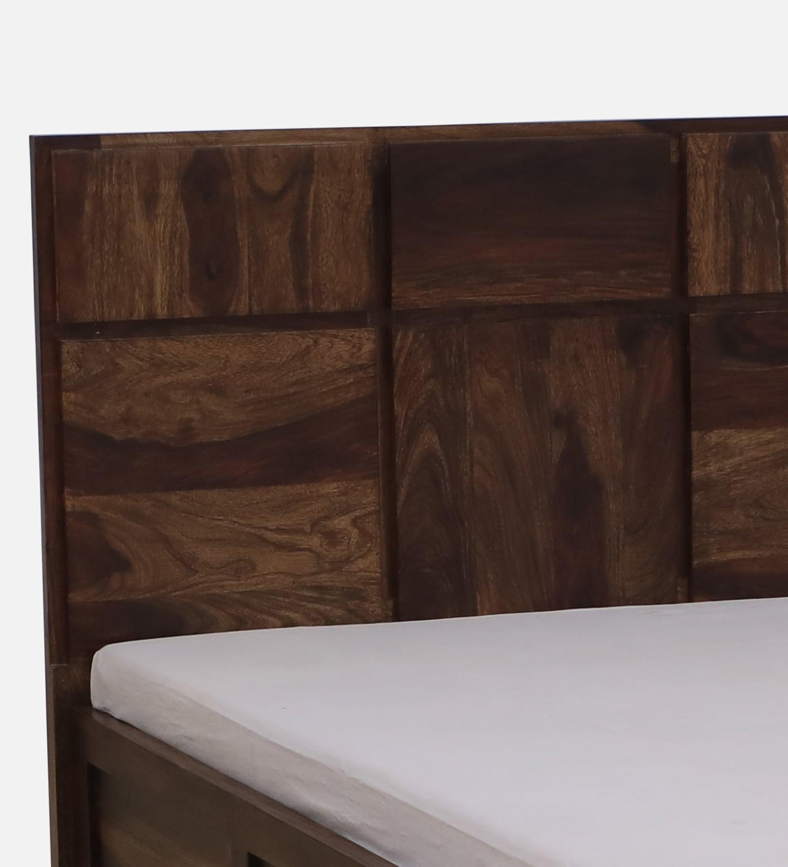 Zorvyn Sheesham Box Storage Bed in Provincial Teak Finish - Image 5
