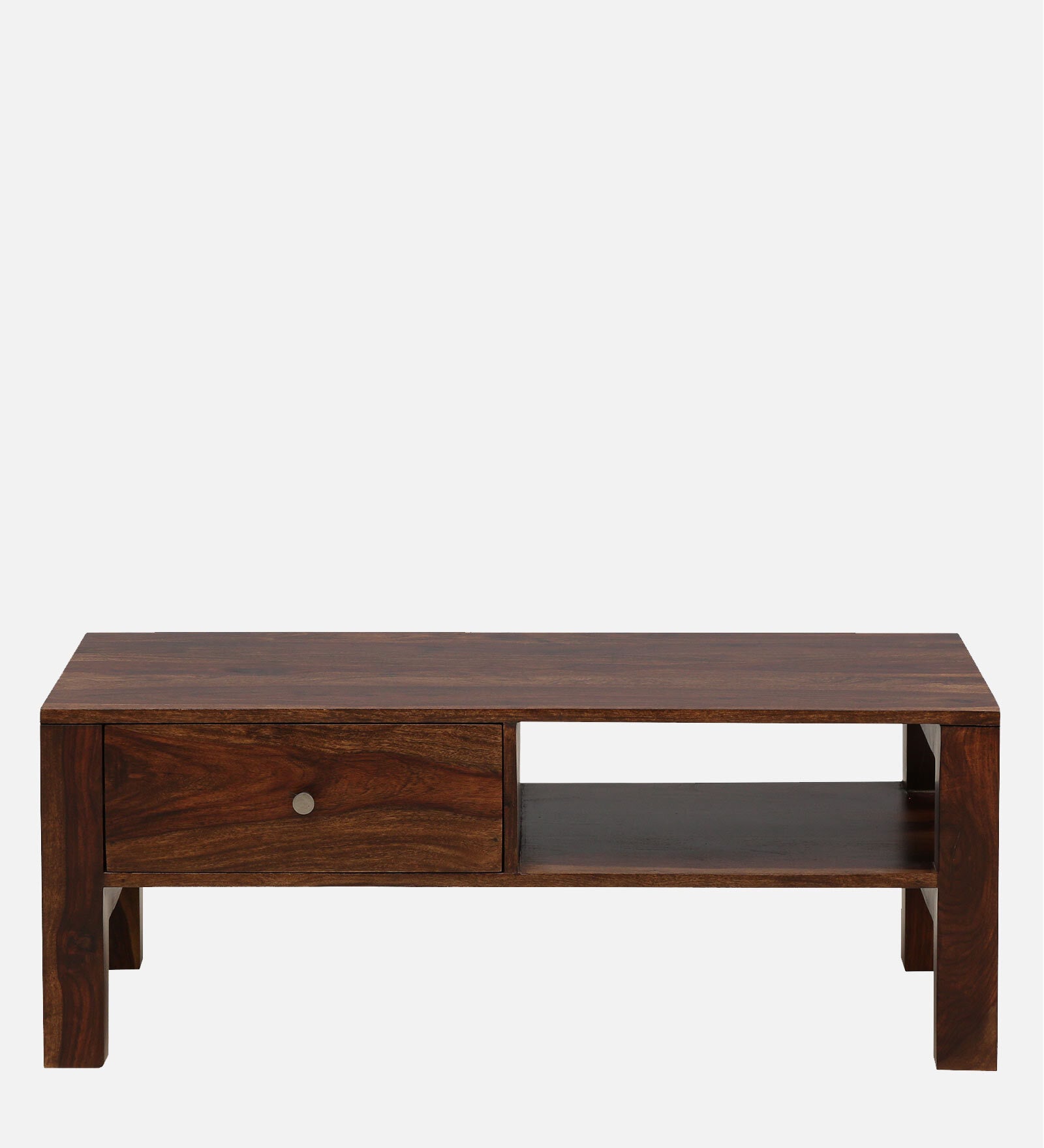 Orvyn Sheesham Coffee Table in Provincial Teak Finish - Image 2